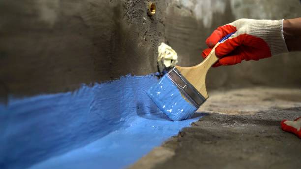 SJ Waterproofing Pros commercial waterproofing team near Woodbridge, VA